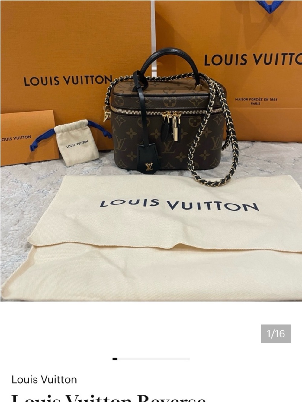 Louis Vuitton Monogram Vanity PM - authentic